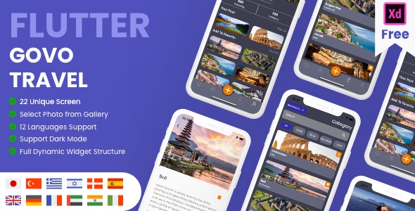 Govo Travel Application - Flutter (Android & iOS)