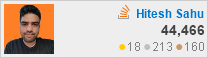 profile for Hitesh Sahu at Stack Overflow, Q&A for professional and enthusiast programmers