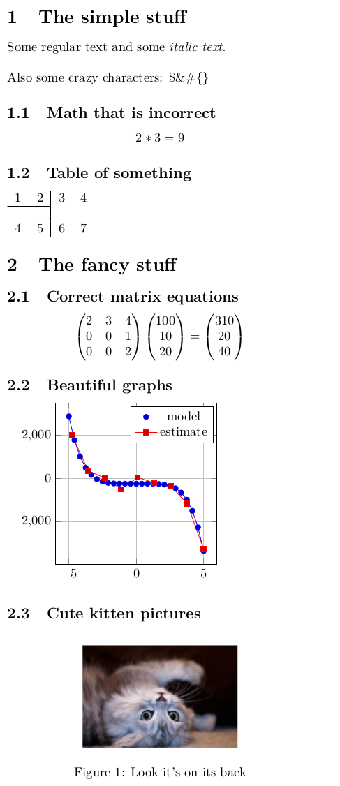 Generated PDF by PyLaTeX