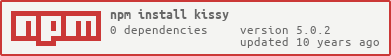 KISSY For Nodejs