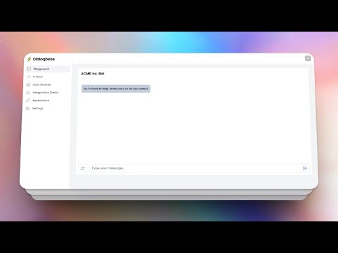 DialoqBase Demo