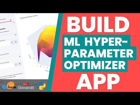 How to Build a Machine Learning Hyperparameter Optimization App (Streamlit + Scikit-learn + Python)