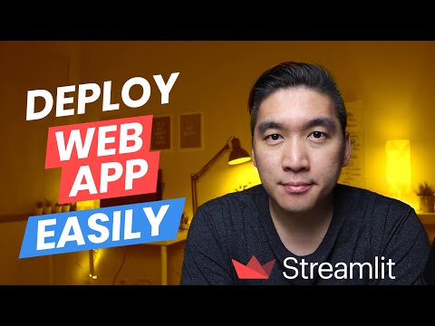 How to Deploy Data Science Web App to Streamlit Sharing - Streamlit Tutorial #11