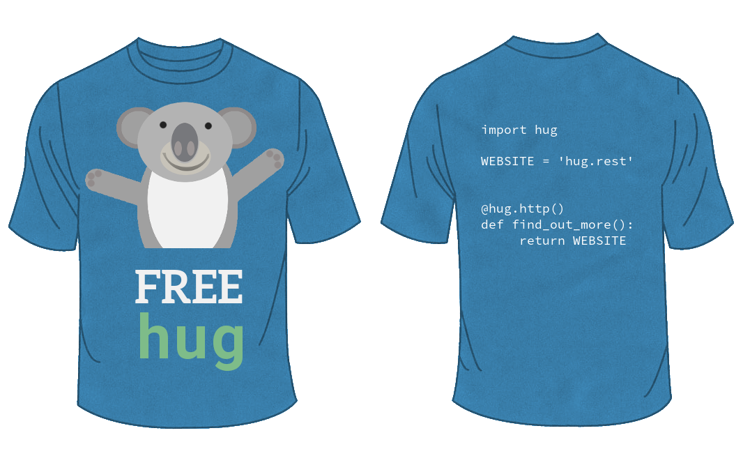 hug t-shirt